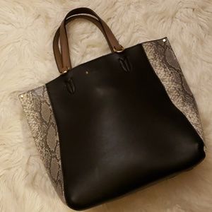 BCBGeneration Snake Tote Bag